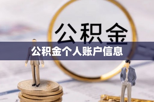 淳化公积金个人账户信息