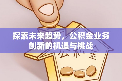 淳化探索未来趋势，公积金业务创新的机遇与挑战