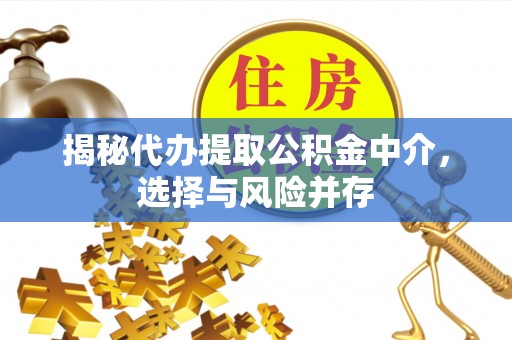 淳化揭秘代办提取公积金中介，选择与风险并存