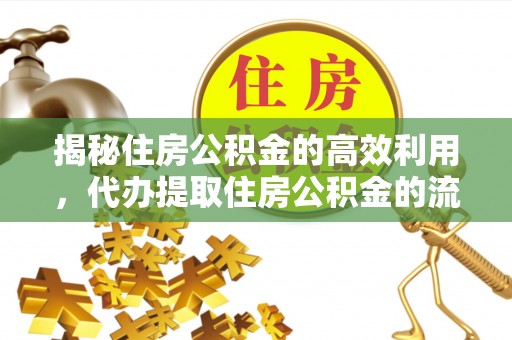 淳化揭秘住房公积金的高效利用，代办提取住房公积金的流程与技巧