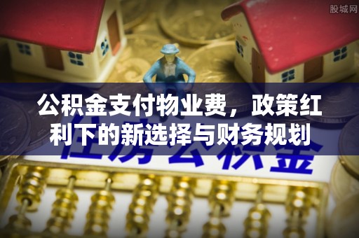 淳化公积金支付物业费，政策红利下的新选择与财务规划
