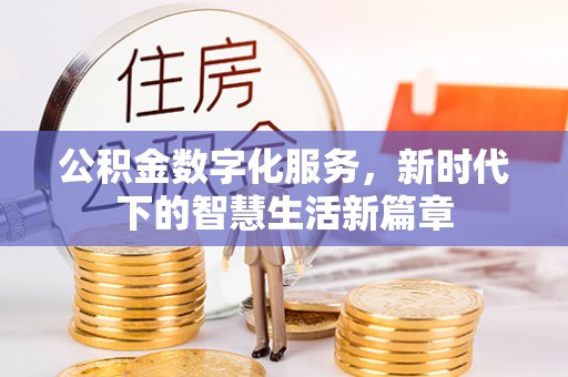 淳化公积金数字化服务，新时代下的智慧生活新篇章