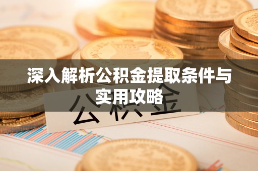 淳化深入解析公积金提取条件与实用攻略