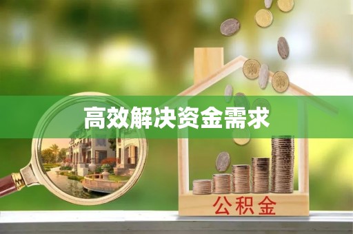 淳化高效解决资金需求