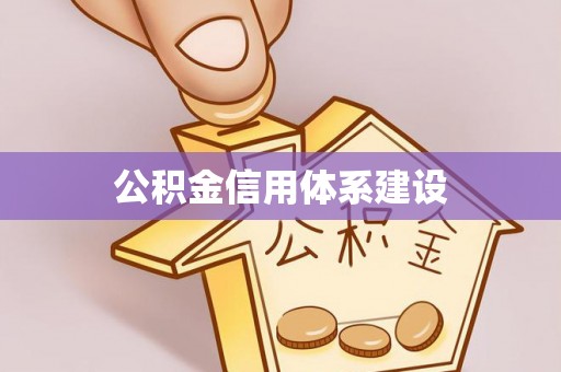 淳化公积金信用体系建设