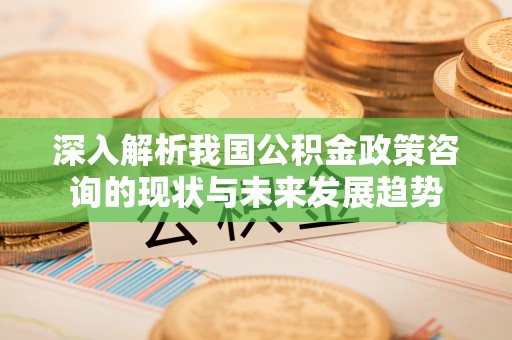 淳化深入解析我国公积金政策咨询的现状与未来发展趋势
