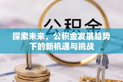 淳化探索未来，公积金发展趋势下的新机遇与挑战